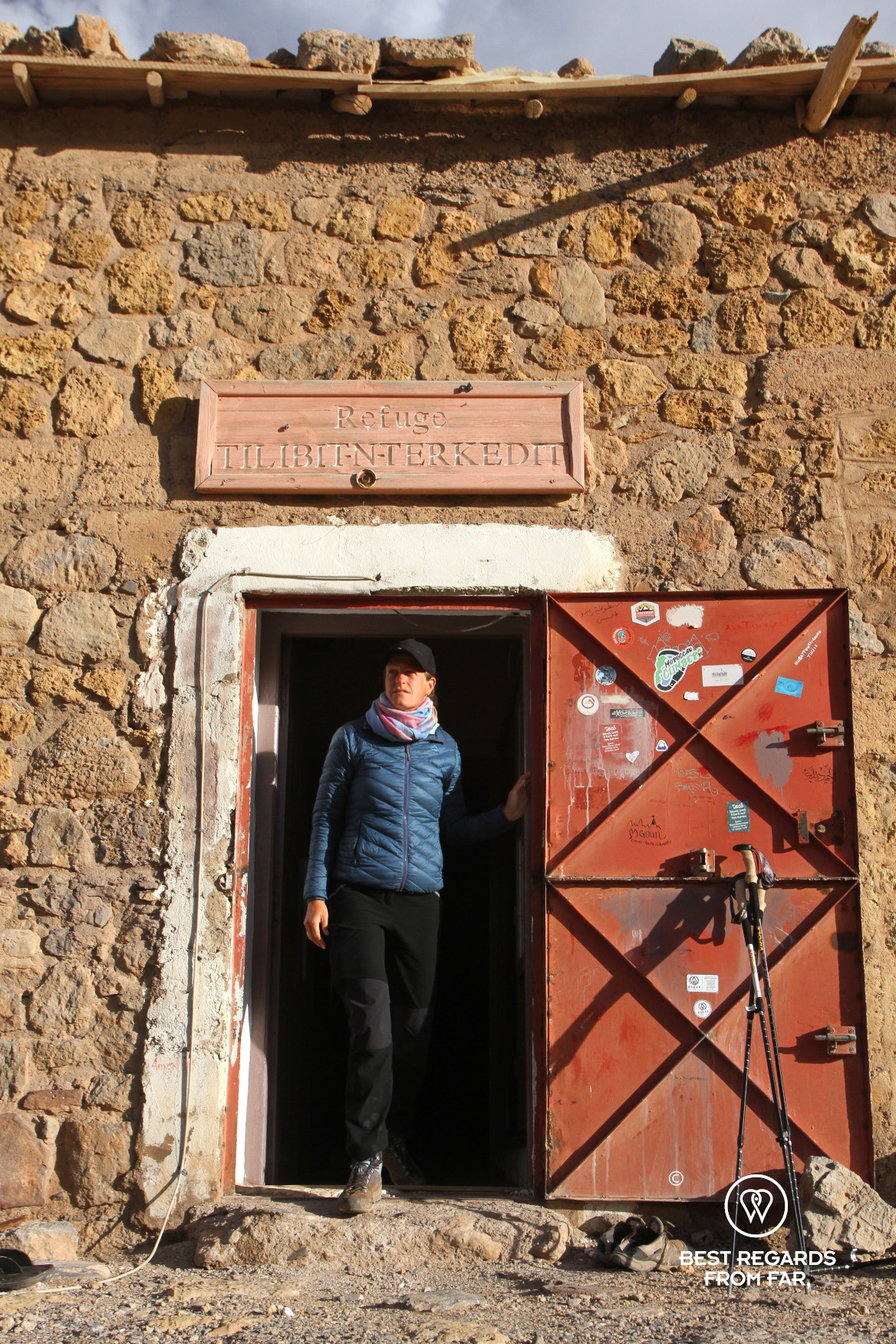 Leaving the refuge of Terkedit.