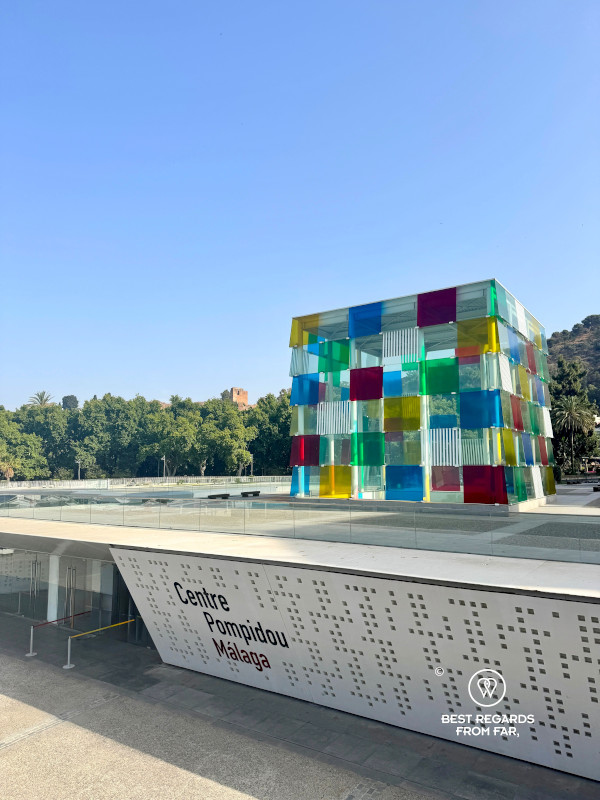 The Centre Pompidou in Malaga.