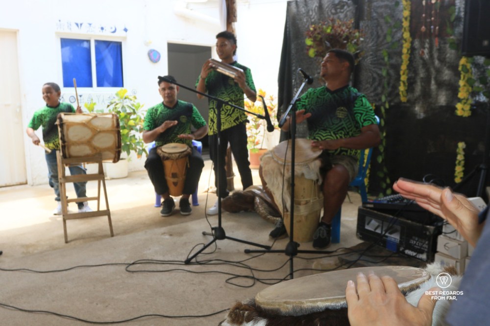 Drumming workshop in Dibulla.