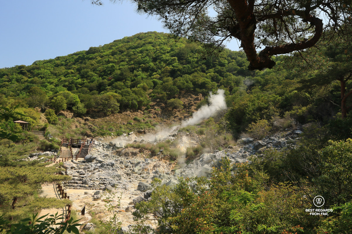 Unzen Hell in Kyushu.