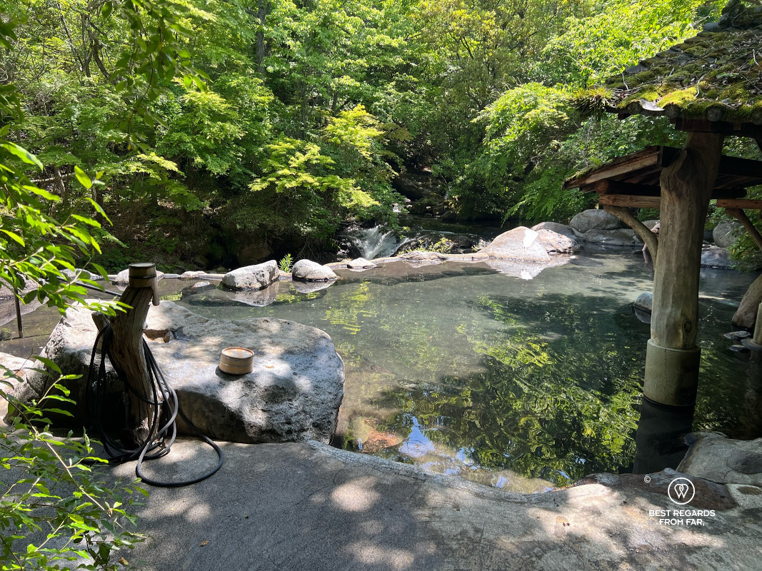 Yamamizuki onsen in Kurokawa.