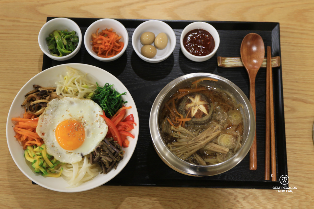 Busan Cooking class: Bulgogi and Bibimbap.