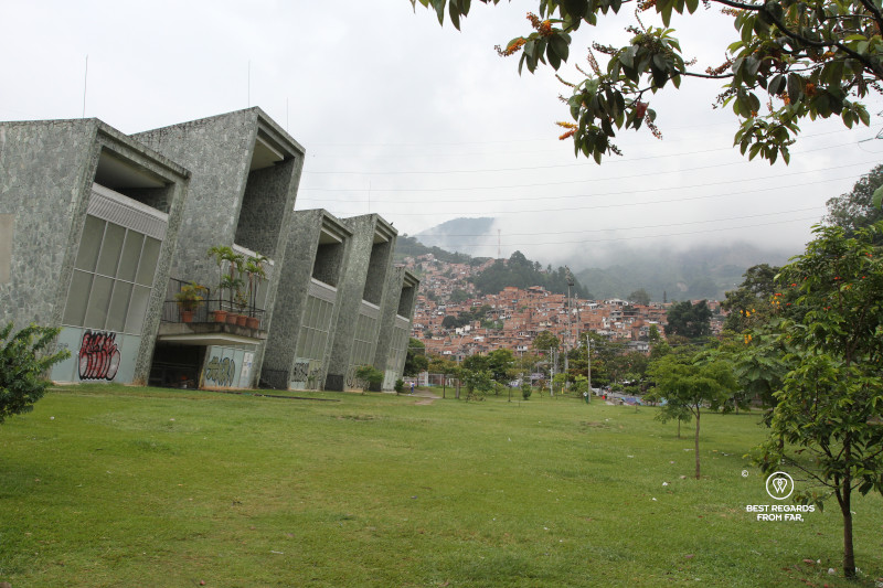 Comuna 13 in Medellin.