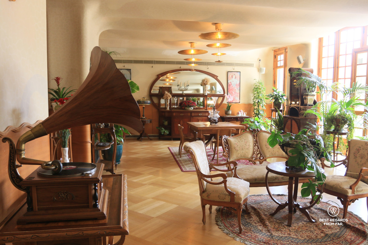 The interior of Casa Batllo in Barcelona.