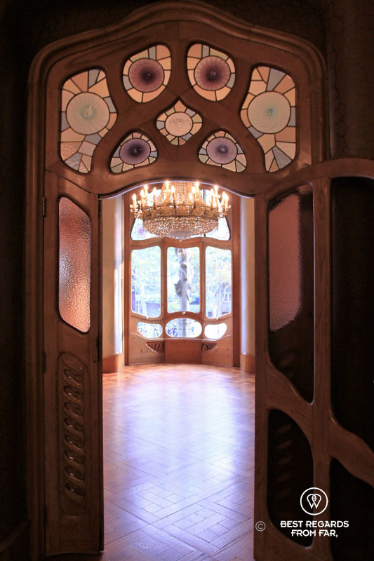 The noble floor of Casa Batlló, Barcelona.