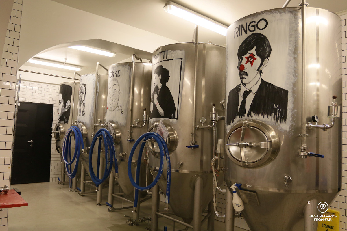 Mack microbrewery in Tromso, Norway.