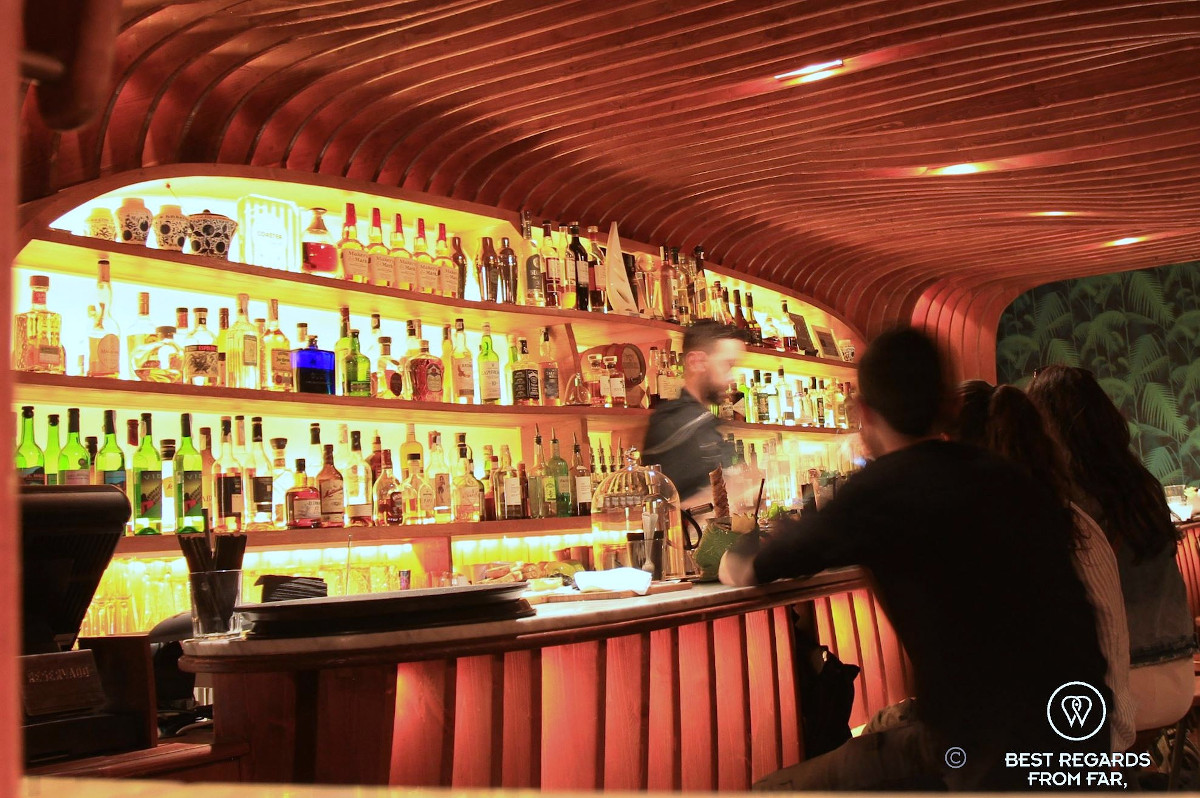 El Paradiso speakeasy bar one of world's best in El Born in Barcelona.