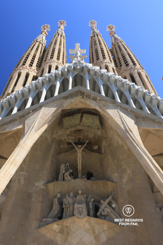 The Passion Façade, La Sagrada Familia, Barcelona.