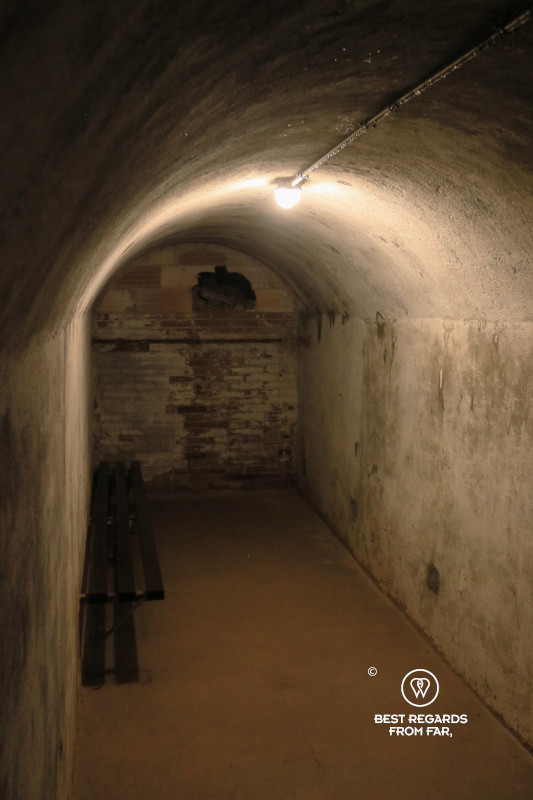 The galleries of Refugi 307 in Barcelona.