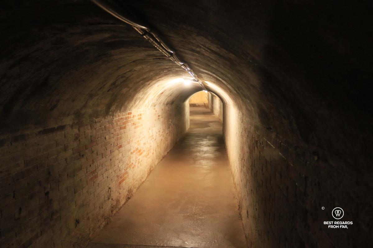 The galleries of Refugi 307 in Barcelona.